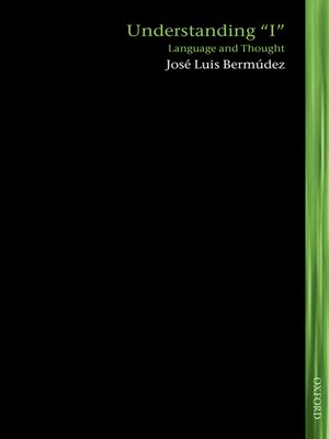 cover image of Understanding "I"